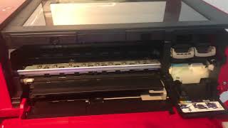 CANON PIXMA 3650 paper Jam, paper stuck in printer.