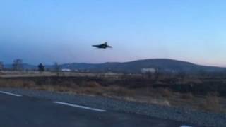 Extremely low altitude flight of Su-37 and crash!!!