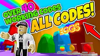 OVER 40 WORKING CODES BUBBLEGUM SIMULATOR - Roblox
