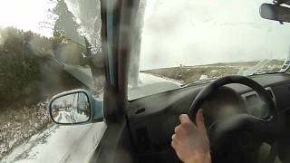 Daihatsu sirion 1.3l 102cv 4wd in snow