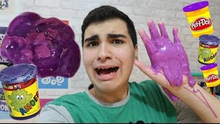 DESTRUINDO AMOEBA COM MASSINHA PLAY-DOH