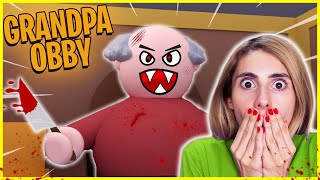 Büyükbaba'dan Kaçış Büyükbabam Delirdi Roblox Escape The Grandpa's House Obby Oyun Kent