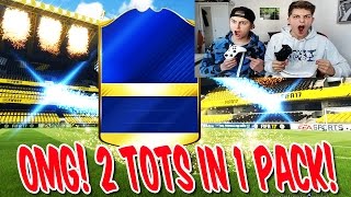 Kleiner BRUDER zieht 2 TOTS in 1 PACK! ⛔️?? - FIFA 17 PACK OPENING ULTIMATE TEAM (DEUTSCH)