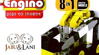 Ep 5 Engino Play to Invent Inventor Building Toy 8 in 1 Industrial Models