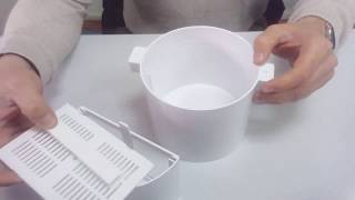 Установка перегородки из пищевого пергамента. Ионизатор (активатор) воды ИВА.