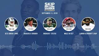 UNDISPUTED Audio Podcast (9.11.18) with Skip Bayless, Shannon Sharpe & Jenny Taft | UNDISPUTED