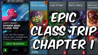 Epic Class Trip Chapter 1 - Spider-Man Far From Home Quest - Marvel Contest of Champions