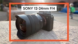 Sony FE 12-24mm F4 G hands on | Sony Alpha 9 | BEST super wide angle lens
