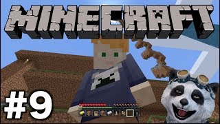 【マインクラフト】#９ 渓谷を拠点に作ります。 ※初心者です【PS4 Minecraft】