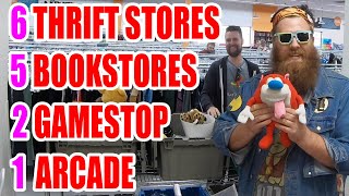 Live Video Game Hunting | ROAD TRIP | 13 STORES! WOW!!!