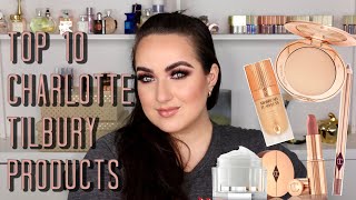 TOP 10 BEST CHARLOTTE TILBURY PRODUCTS THAT AREN'T PILLOW TALK! Collab with Erin Nicole TV!