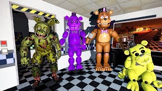 АНИМАТРОНИКИ ПРОХОЖДЕНИЕ FNAF COOP ГАРРИС МОД ► Garry's Mod