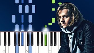 Lewis Capaldi - Lost On You Piano Tutorial