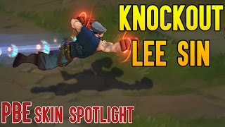 KNOCKOUT LEE SIN - NEW SKIN | LUSOR SKIN SPOTLIGHT (PBE)