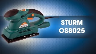 Вибрационная шлифовальная машина STURM модели OS8025