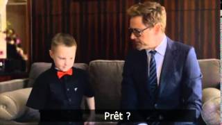 Robert Downey Jr. offre un bras bionique à un enfant handicapé