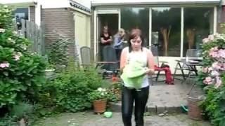 Wetlook hot girl in wet tight clothes