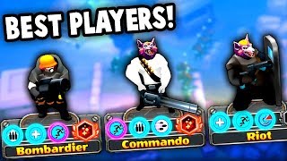 Battling the BEST and MOST OP Players in the Game!  (Guns Up! Multiplayer Gameplay)