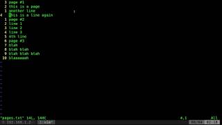 07 AWK Split a file by String Shell Tutorial
