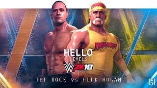 WWE 2K18 The Rock vs Hulk Hogan feat. OMG MOVES | WWE 2K18 PS4 Gameplay - WWE 2K18 Full WWE Matches