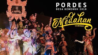 PORSENI DESA KEMENUH FRAGMENT TARI KAMA SALAH Br. MEDAHAN