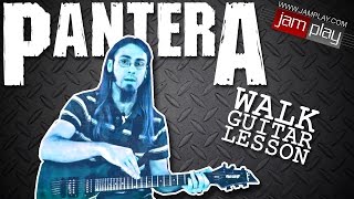 Pantera: Walk - Guitar Lesson