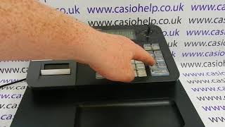 Casio SE-S700 Reset Grand Total
