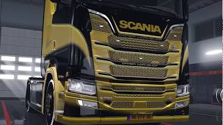 ??||ETS 2|| SCANIA YENİ S SERİSİ FUAR 2018 [GW]TANITIM ARACIMIZ⚒
