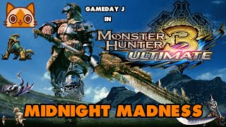 Monster Hunter 3 Ultimate - Online #052 [Lets Watch] Midnight Madness