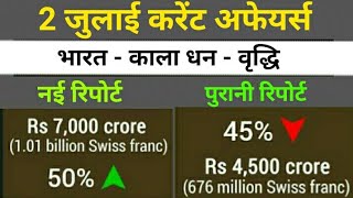 2 july 2018 Current Affairs Boosterऽ/-/करेंट अफेयर्स हिंदी /-/रटलेना-Golden Era Educatioh