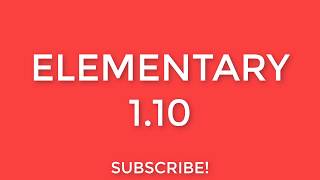 New English File Elementary listening 1.10
