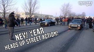 New Year New Races! Turbo S10 Vs. Blown Coyote / HellCat Vs. CTS-V TT & More