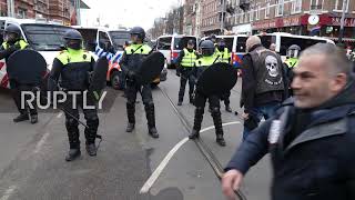 Netherlands: Police use dogs, batons in violent clashes with lockdown protesters