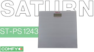 Saturn ST-PS1243 - стеклянные электронные весы - Видеодемонстрация от Comfy