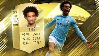FIFA 18 Sane Review - Leroy Sane Player Review - FIFA 18 Ultimate Team Gameplay