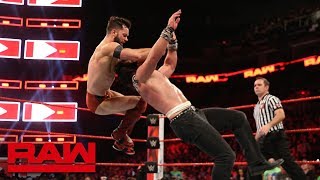 Finn Bálor vs. Elias - Seven-Man Gauntlet Match Part 4: Raw, Feb. 19, 2018