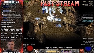 Diablo 2 - AT and Mephisto Runs !!! 09/05/2018