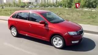 Мини тест-драйв ŠKODA SPACEBACK 1.2 TSI Первым Тестом / Еврокар