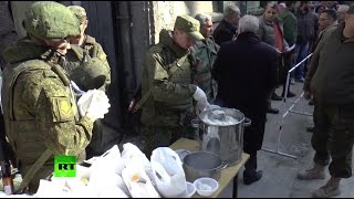 Россия оказала гумантарную и медицинскую помощь жителям сирийского Алеппо