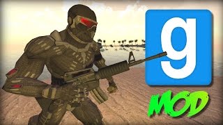 Garry's Mod: WORKING CRYSIS NANOSUIT | Mod Showcase