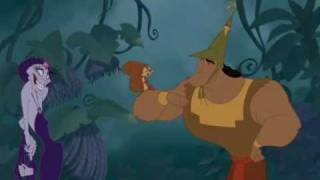 Kronk with the Squirrel - The Emperor's New Groove.
