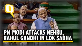 Budget Session | PM in Lok Sabha: ‘Someone Wanted to Be PM, so India Was Divided’