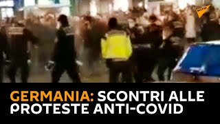 Germania: proteste contro misure anti-COVID-19, scontri con la polizia