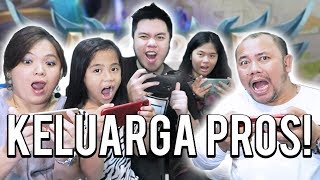 KETIKA 1 KELUARGA PROS MAIN MOBILE LEGENDS SEMUA!?!? GILA! - Mobile Legends Indonesia #85