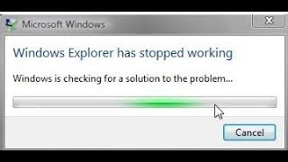 [Solved] How to fix Windows Explorer has stopped working