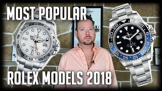 5 Most Popular Rolex Models 2018