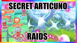 2nd SHINY ARTICUNO CAUGHT! SECRET SHINY ARTICUNO RAIDS in Pokemon Go!