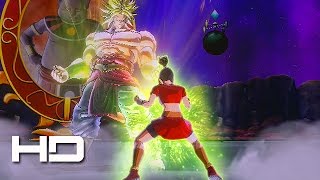 DRAGON BALL XENOVERSE 2 - Female Broly Legendary Super Saiyan Transformation Mod VS Broly