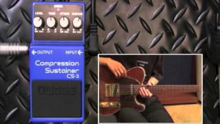 【試奏動画】BOSS CS-3 Compression Sustainer 【BOSS COMPACT PEDAL 100th ANNIVERSARY!!】