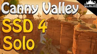 FORTNITE - Canny Valley SSD 4 Solo Without Using Weapons
